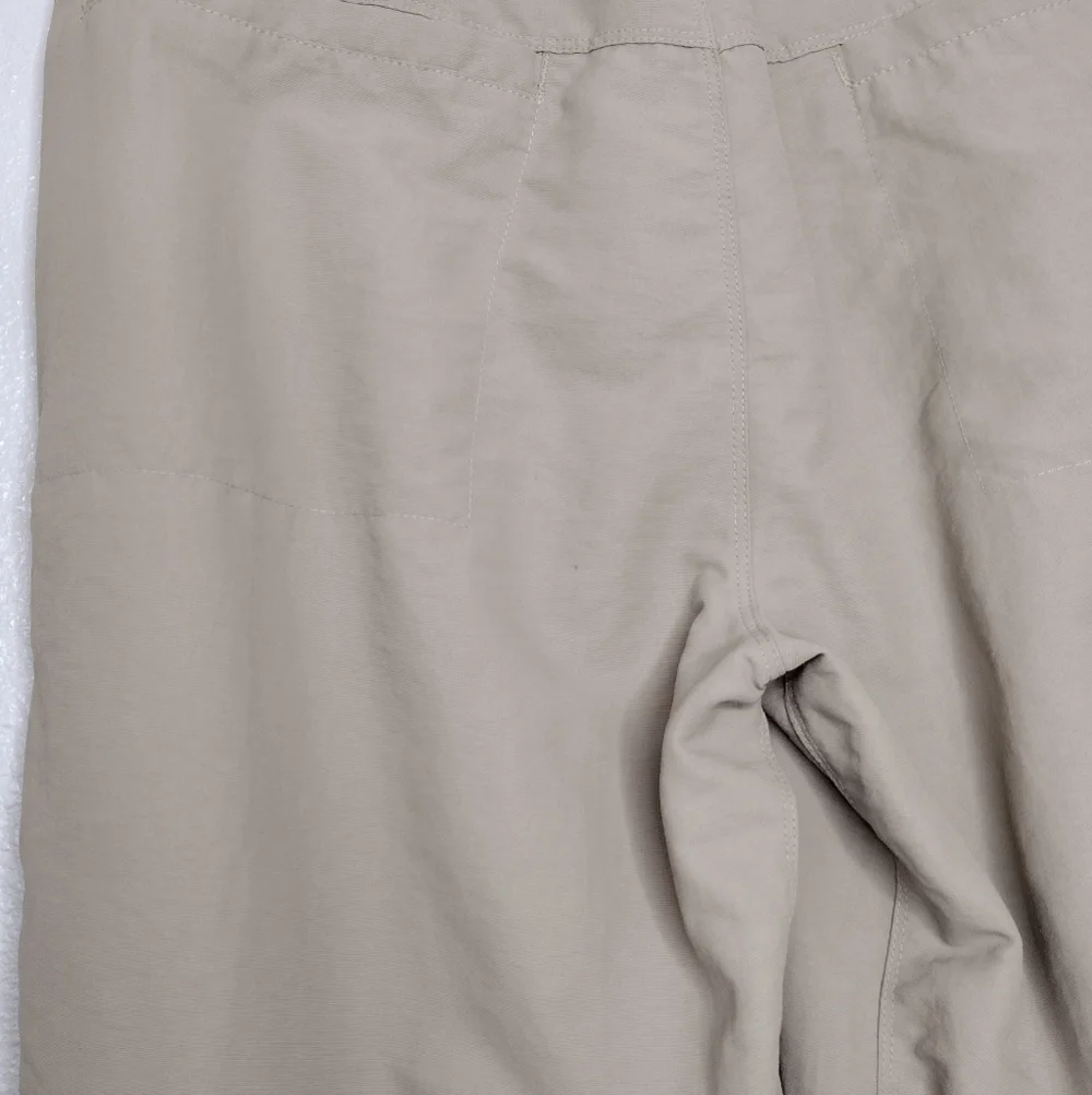 The North Face Sz 36 Khaki Nylon Outdoors Cargo Hiking Pants